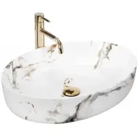 Раковина 55x41,5 см Rea Queen REA-U1232
