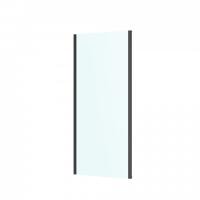 Боковая стенка для душевого уголка Roca Leon 70х195 ZRU9307674 черный стекло прозрачное