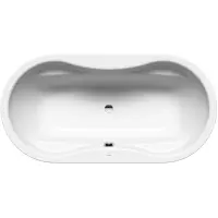 Ванна стальная Kaldewei Mega Duo Oval 184 223830003001 180x90 см, с антискользящим и водоотталкивающим покрытием, альпийский белый