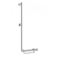 Душевая штанга hansgrohe Unica Comfort 26403400 левосторонняя 110 см белый/хром