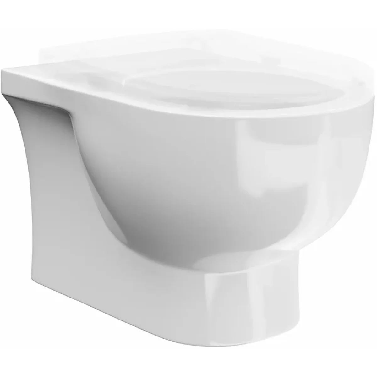 Унитаз подвесной Kerama Marazzi Buongiorno Pro BG.Pro.wc.02 безободковый, белый глянец