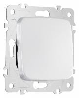 Выключатель перекрестный одноклавишный без рамки Arte Milano 205 205.34-1.silver
