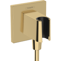 Шланговое подключение hansgrohe Fixfit Porter E 26889990 полированное золото