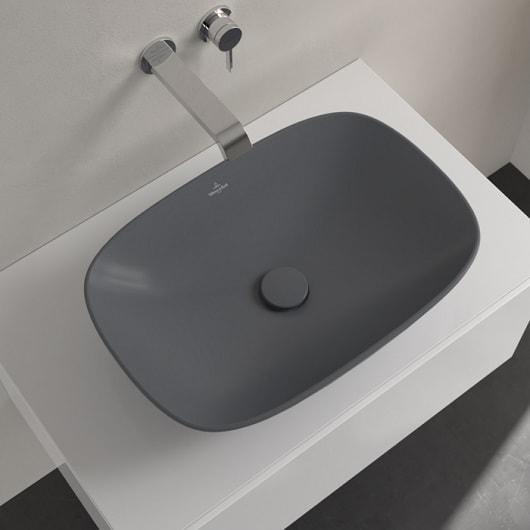 Раковина Villeroy&Boch Loop & Friends 56 4A4901I4 графит