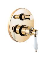 Смеситель для душа Cezares Aphrodite APHRODITE-VDIM2-03/24-Bi Золото