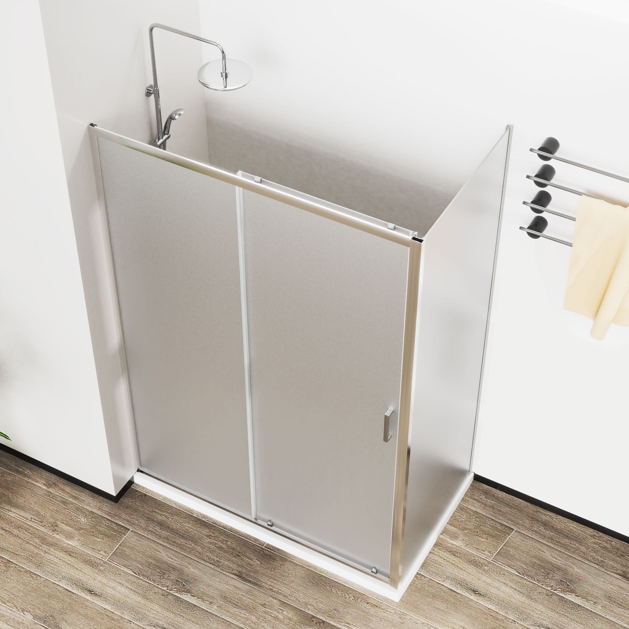 Душевой уголок Vincea City 120x90 VSR-5CT9012MT хром