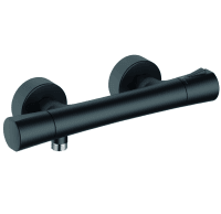 Термостатический смеситель для душа Kludi Zenta SL 351003938 черный матовый