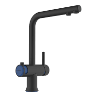 Смеситель для кухни Omoikiri Hotaru 4994499 графит/синий индиго