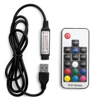 Контроллер-регулятор цвета RGB с пультом ДУ Wolta WLC-CP/02