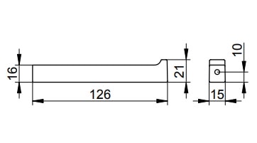 Держатель туалетной бумаги Keuco Edition 11 11163290000 шлифованное красное золото