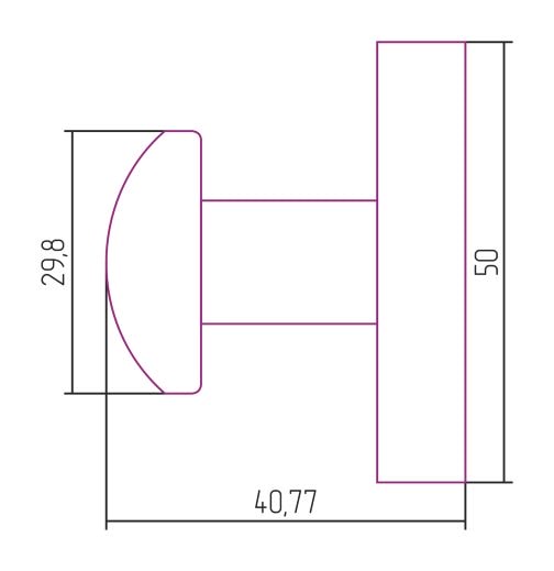Вешалка Сунержа Сфера 032-3006-0000 матовое золото