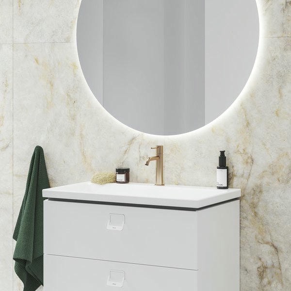 Смеситель для раковины Ravak Espirit X070347 золото матовое