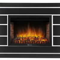 Портал Firelight Moderno 30 шпон чёрный дуб