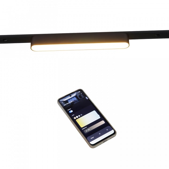 Накладной светильник Reluce 13001 13001-9.3-001UR magnetic LED12W BK CCT+SMART