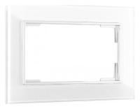Рамка для двойной розетки Arte Milano am-503.02 503.02-double.white