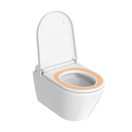Подвесной унитаз Duravit D-Neo Sensowash 654000012004300 с крышкой-биде