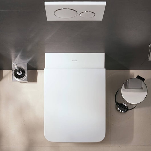 Подвесной унитаз hansgrohe EluPura Original Q HGSET003 с крышкой-сиденьем