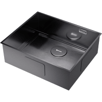 Кухонная мойка Omoikiri Kasen 53-26-INT 4993496 вороненая сталь