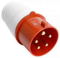 Вилка прямая 3P+PE+N Stekker  49431