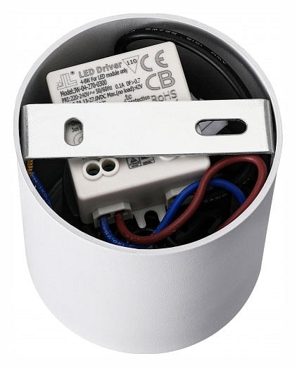 Накладной светильник iLedex Technical Metrica 108-7W-D80-4000K-24DG-WH