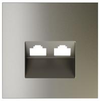 Накладка для розетки RJ-11 или RJ-45 Voltum S70 VLS001404