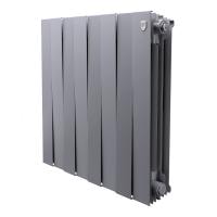 Радиатор биметаллический Royal Thermo PianoForte 500 Серебристый - 8 секц.
