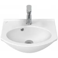 Раковина Creavit Etol ET045-00CB00E-0000 45,3x37,8 см, накладная, подвесная, белый