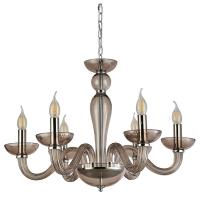 Подвесная люстра Newport ARLETTE 8646/С chrome coffee