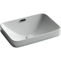 Раковина Ceramica Nova Element CN6078 46x33 см, встраиваемая сверху, белый