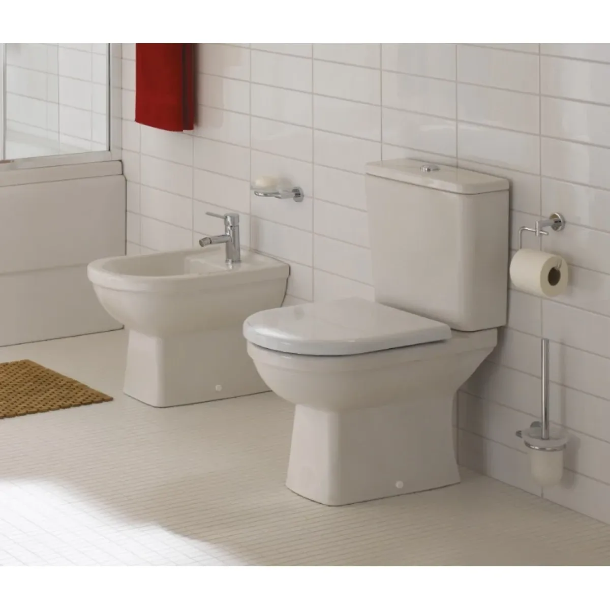 Унитаз-компакт Vitra Form 300 9729B003-1162 с сиденьем, белый