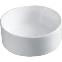 Раковина-чаша CeramaLux 9011 40,5x40,5 см, накладная, белый