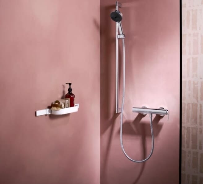 Контейнер для ванной комнаты hansgrohe WallStoris 27913700 белая матовая