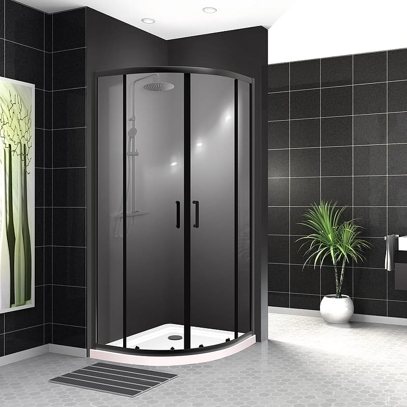 Душевой уголок BelBagno Uno 100х100 UNO-195-R-2-100-C-NERO