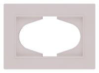 Рамка для двойной розетки Kollinger Eleganz Plex EP120CM