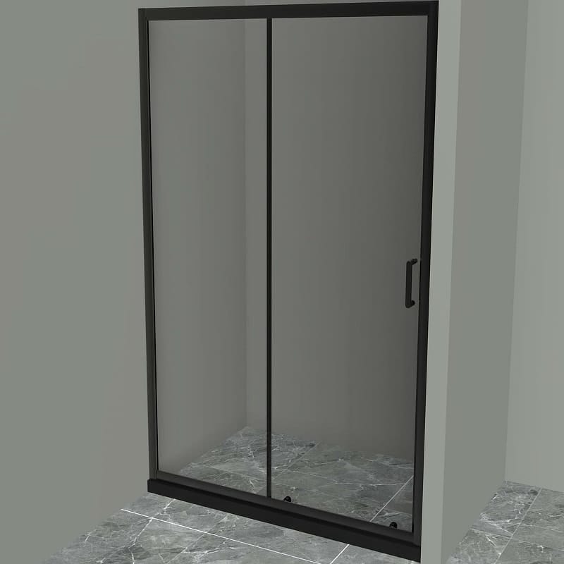 Душевая дверь BelBagno Uno 110 UNO-195-BF-1-110-C-NERO