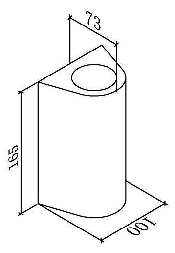 Накладной светильник DesignLed Zima-2 LWA0148B-BL-WW