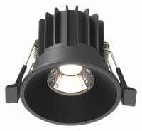 Встраиваемый светильник Maytoni Technical Раунд DL058-7W4K-B