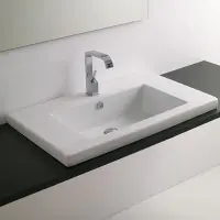 Раковина 96x51 см Artceram Washbasins Gap GPL004 01 00 bi*1