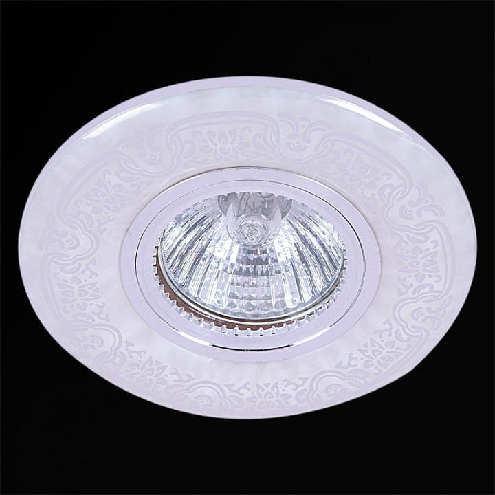 Встраиваемый светильник Reluce  09502-9.0-001MN MR16+LED3W WH/CR