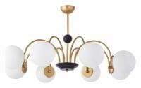 Люстра на штанге Arte Milano AM-Napoli 312066/D940/8 BS/BK