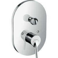 Смеситель для ванны hansgrohe Talis S СМ 72407000 хром