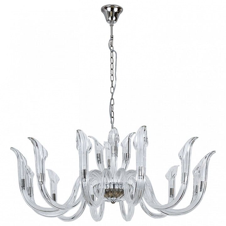 Подвесная люстра Newport 3650 3654+12/C nickel