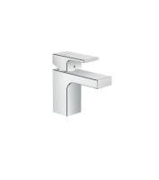 Смеситель для раковины hansgrohe Vernis Shape 71566000 70 со сливным гарнитуром хром