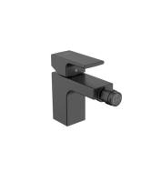 Смеситель для биде hansgrohe Vernis Shape 71211670 со сливным гарнитуром матовый черный