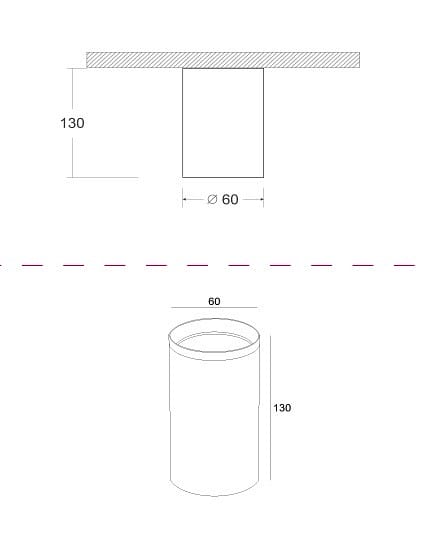 Накладной светильник Maytoni Technical Фокус Дизайн C036CL-01B