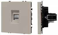 Розетка Ethernet RJ-45 и со шторками, без рамки Arlight SCT-NOBE 059438