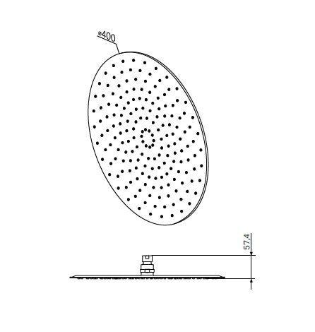 Верхний душ Am.Pm F05R0002