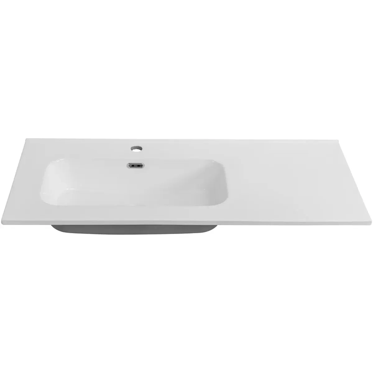 Раковина Cezares Duet CZR-8095-100-L 101x46 см L, накладная, белый
