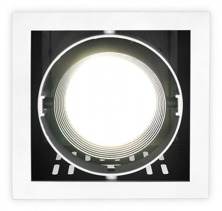 Встраиваемый светильник Ambrella Light Cardano T811 BK/CH 12W 4200K