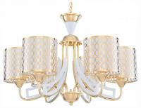 Подвесная люстра Arte Milano Florentia-3387 303387/6 Wh/Gd